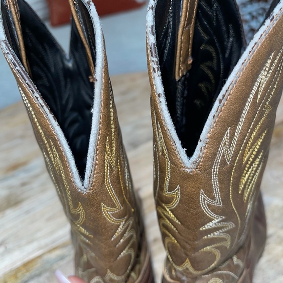 Laredo Leah Vamp Fox Western Cowboy Boot - Picture 13 of 13